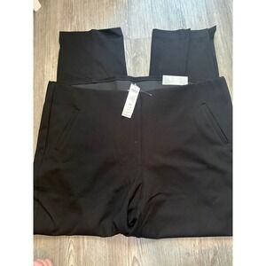 Chicos Slimming 360 Juliet Slim Leg Pants Black Size 4R New With Tags